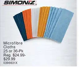 PartSource SIMONIZ Microfibre Cloths offer