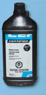 PartSource Certified Brake Fluid Dot 3 offer