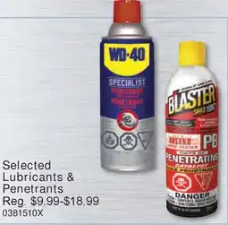 PartSource Selected Lubricants & Penetrants offer