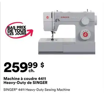 Michaels Machine à coudre 4411 Heavy-Duty de SINGER offer