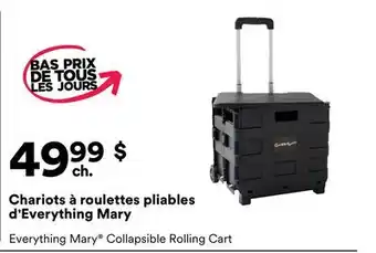 Michaels Chariots à roulettes pliables d'Everything Mary offer