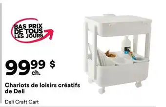 Michaels Chariots de loisirs créatifs de Deli offer