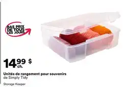 Michaels Unités de rangement pour souvenirs de Simply Tidy offer