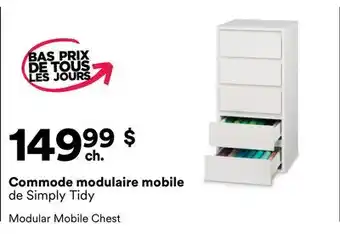Michaels Commode modulaire mobile de Simply Tidy offer