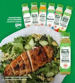 Vince's Market Summer fresh salad dressing offer