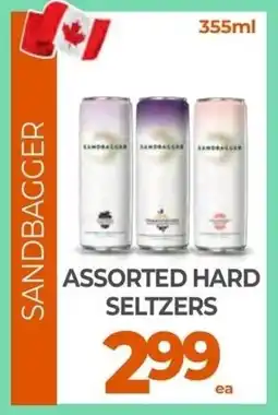 Vince's Market Sandbagger assorted hard seltzers offer