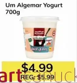 Oma Fresh Foods Um Algemar Yogurt offer