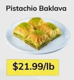 Oma Fresh Foods Pistachio Baklava offer