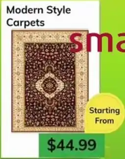 Oma Fresh Foods Modern Style Carpets offer