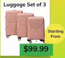 Oma Fresh Foods Luggage Set offer