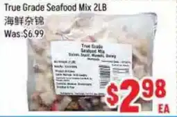 FreshLand Supermarket True Grade Seafood Mix offer