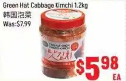 FreshLand Supermarket Green Hat Cabbage Kimchi offer