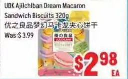 FreshLand Supermarket UDK Ajilchlban Dream Macaron Sandwich Biscuits offer