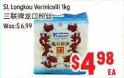 FreshLand Supermarket SL Longkou Vermicelli offer