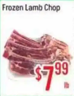 FreshLand Supermarket Frozen Lamb Chop offer