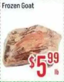FreshLand Supermarket Frozen Goat offer