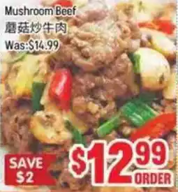 FreshLand Supermarket Mushroom Beef offer