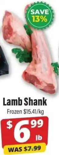 Iqbal Foods Lamb Shank offer