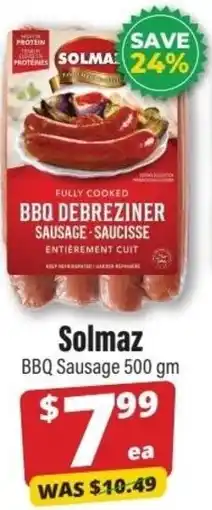 Iqbal Foods Solmaz BBQ Sausage offer