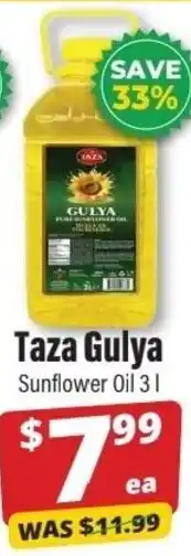 Iqbal Foods Taza Gulya Sunflower Oil offer