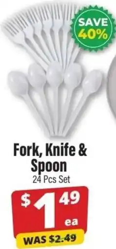 Iqbal Foods Fork, Knife & Spoon offer