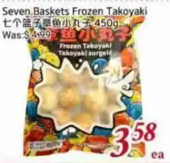 Tone Tai Supermarket Seven Baskets Frozen Takoyaki offer