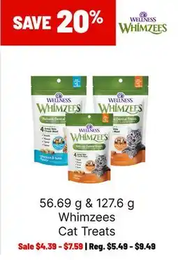 Ren’s Pets Depot Whimzees Cat Treats offer