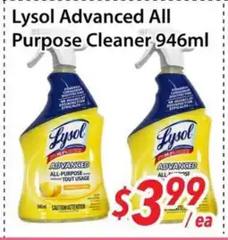Bestco Food Mart Lysol Advanced All Purpose Cleaner offer