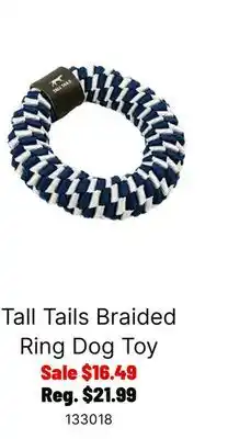 Ren’s Pets Depot Tall Tails Braided Ring Dog Toy offer