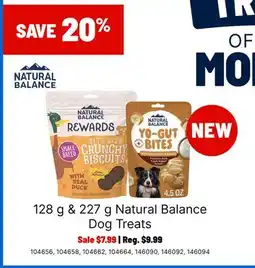 Ren’s Pets Depot Natural Balance Dog Treats offer