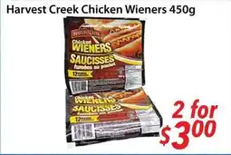 Bestco Food Mart Harvest Creek Chicken Wieners offer