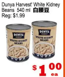 Yuan Ming Supermarket Dunya Harvest White Kidney Beans offer