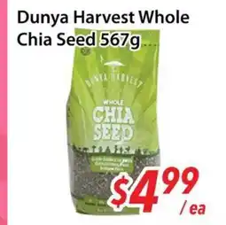 Bestco Food Mart Dunya Harvest Whole Chia Seed offer