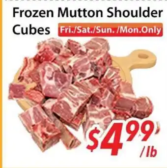 Bestco Food Mart Frozen Mutton Shoulder Cubes offer