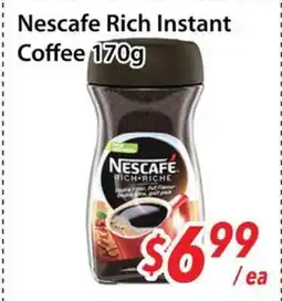 Bestco Food Mart Nescafe Rich Instant Coffee offer