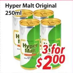 Bestco Food Mart Hyper Malt Original offer