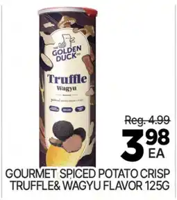 H-Mart GOURMET SPICED POTATO CRISP TRUFFLE& WAGYU FLAVOR offer