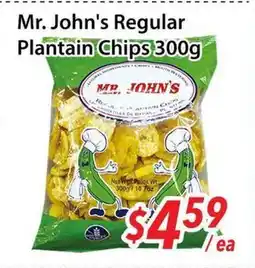 Bestco Food Mart Mr. John's Regular Plantain Chips offer