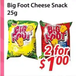 Bestco Food Mart Big Foot Cheese Snack offer
