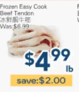 Oceans Fresh Food Market Frozen Easy Cook Beef Tendon offer