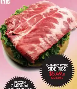 Fiesta Farms ONTARIO PORK SIDE RIBS offer