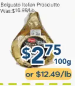 Oceans Fresh Food Market Belgusto Italian Prosciutto offer