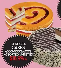 Fiesta Farms LA ROCCA CAKES offer