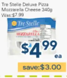 Oceans Fresh Food Market Tre Stelle Deluxe Pizza Mozzarella Cheese offer
