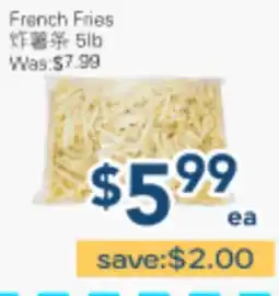 Oceans Fresh Food Market French Fries offer