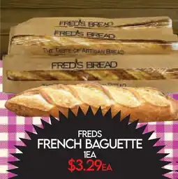 Fiesta Farms FRED'S FRENCH BAGUETTE offer