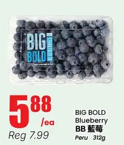 Terra Foodmart BIG BOLD Blueberry offer