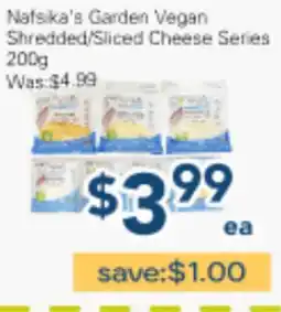 Oceans Fresh Food Market Nafsika's Garden Vegan Shredded/Sliced Cheese Series offer