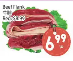 Fresh Palace Supermarket Beef Flank offer