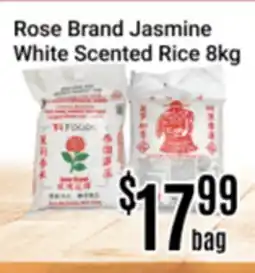 Nations Fresh Foods Rose Brand Jasmine White Scented Rice offer